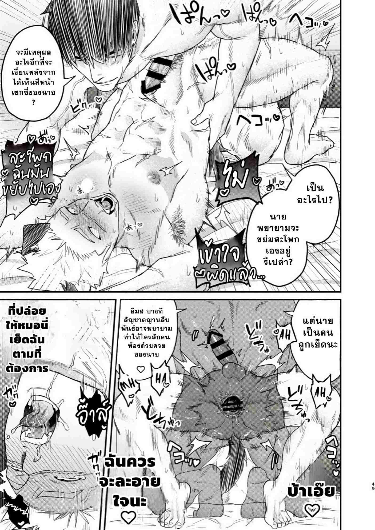 หมาของผมดูเหมือนจะกำลังติดสัด